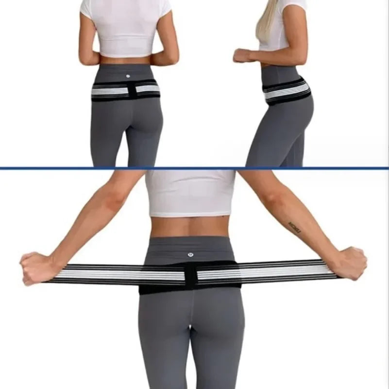 Ultimate Support for Hip and Lower Back Pain Relief - Adjustable Sacroiliac SI Joint Belt for Enhanced Comfort and Mobility