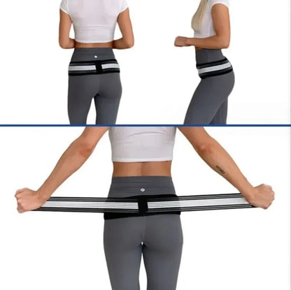 Ultimate Support for Hip and Lower Back Pain Relief - Adjustable Sacroiliac SI Joint Belt for Enhanced Comfort and Mobility