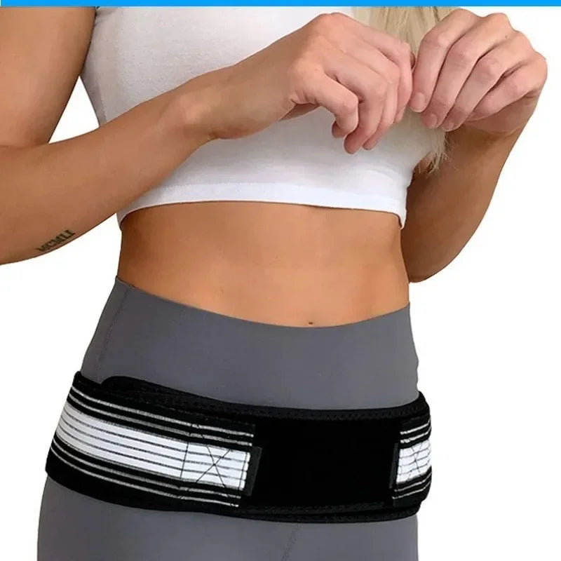 Ultimate Support for Hip and Lower Back Pain Relief - Adjustable Sacroiliac SI Joint Belt for Enhanced Comfort and Mobility